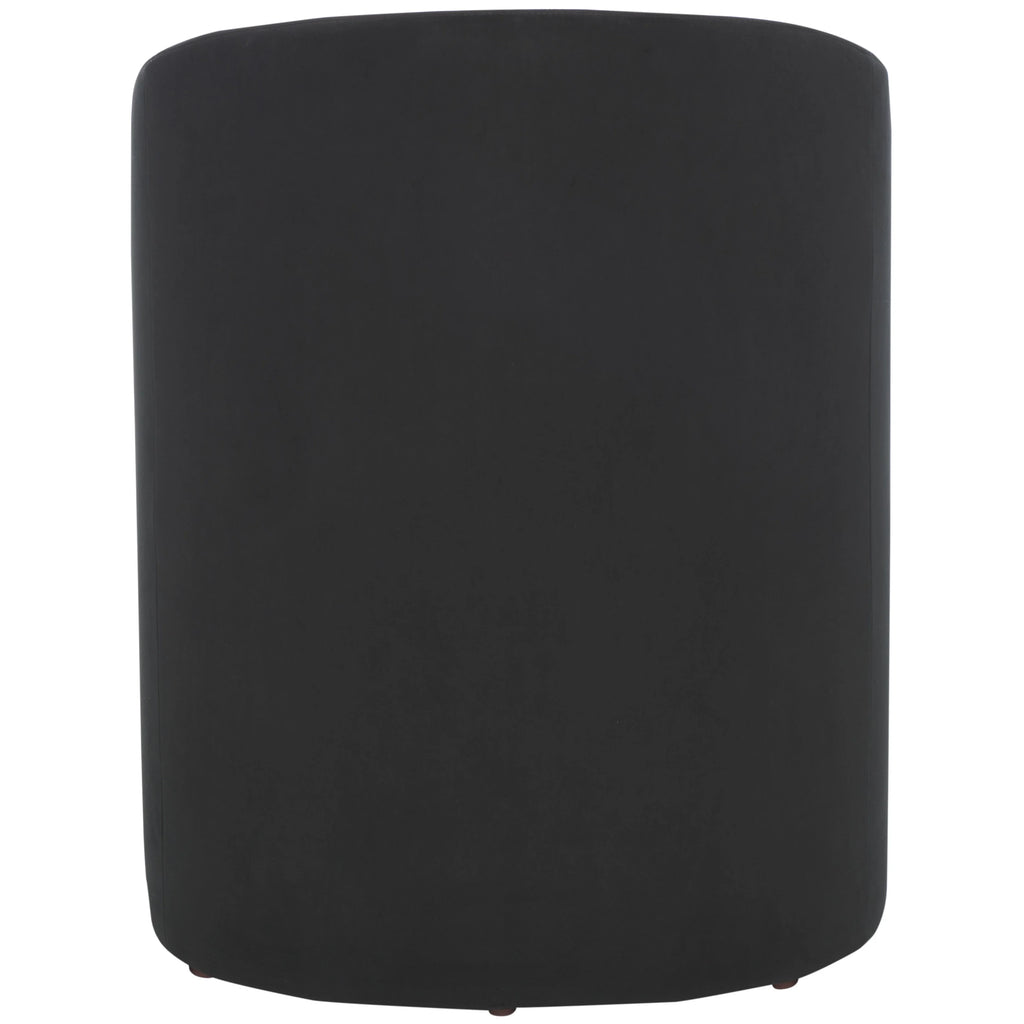 Black Velvet Accent Chairs K64458