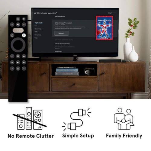Entertainment Hub and Universal Remote with Voice Control A781238