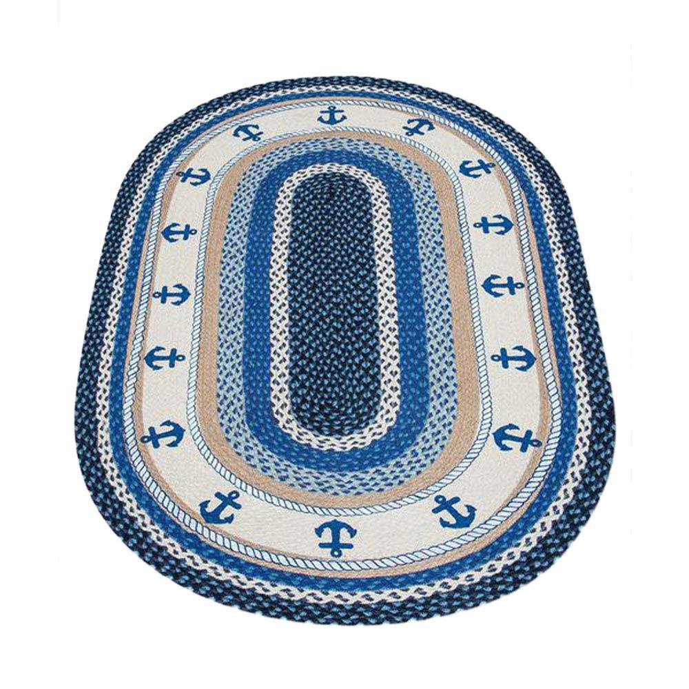 3 x 5 ft. Jute Oval Rug R48022