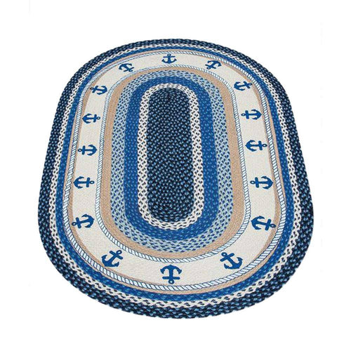 3 x 5 ft. Jute Oval Rug R48022