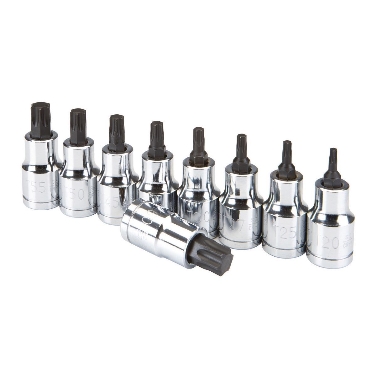 1/2 in. Drive Star Bit Socket Set, 9 Piece X192672
