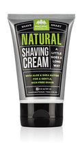 All Natural Shaving Cream, 3.4 oz (Pack of 12) Q8129