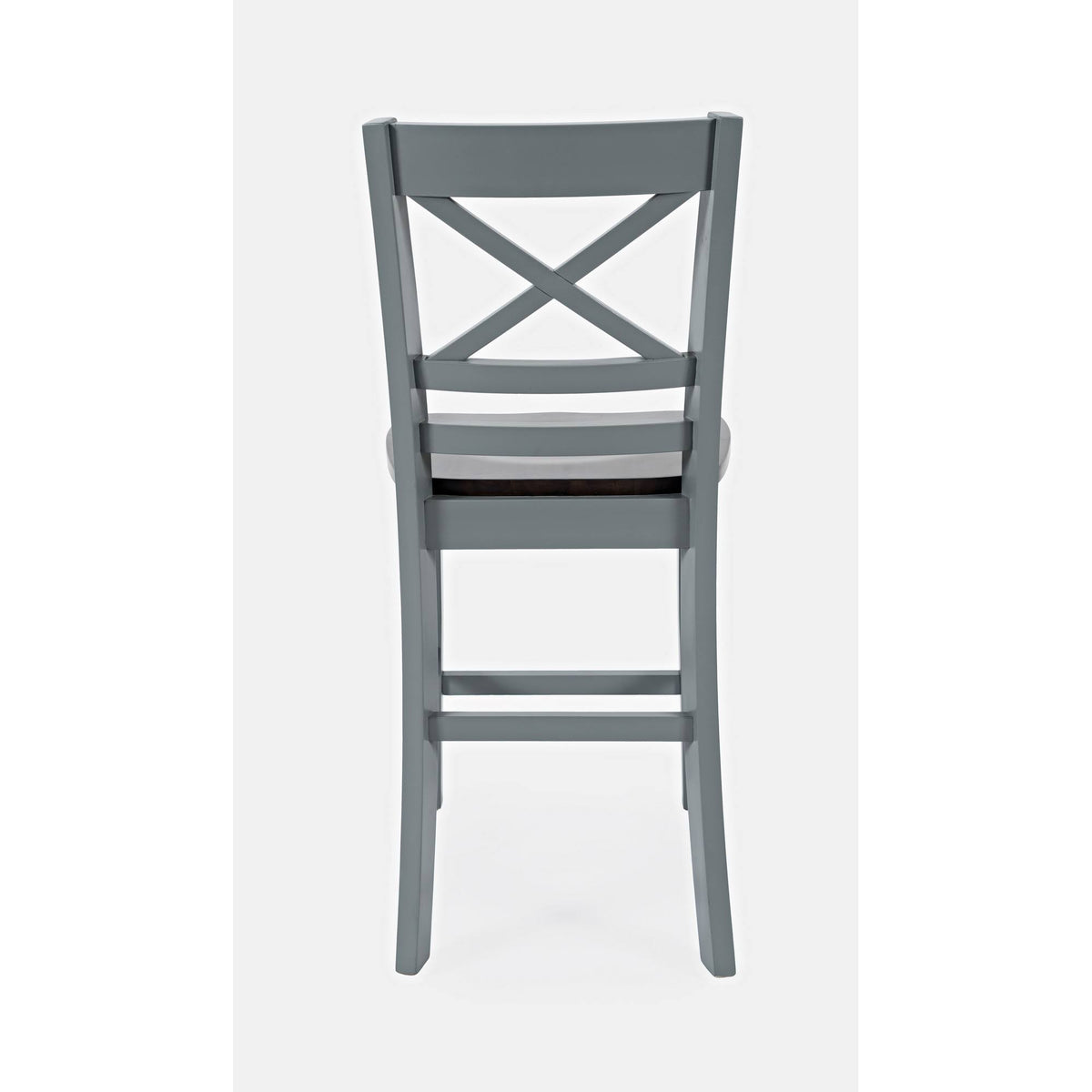 Counter Height Stool, Set of 2, Brown and Gray N388495