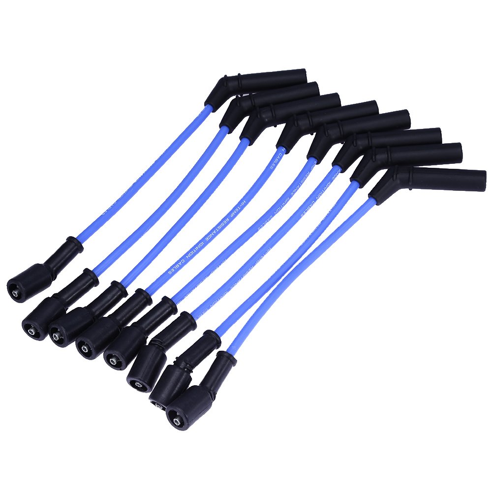 10mm Spark Plug Ignition Wires Set (8Pcs) J196497
