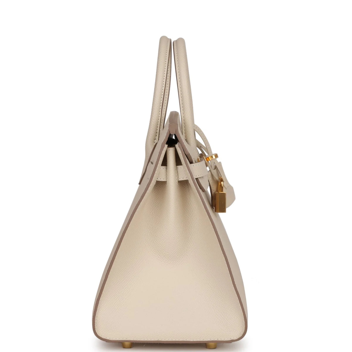 Birkin 25 Craie Epsom Gold Hardware Z580
