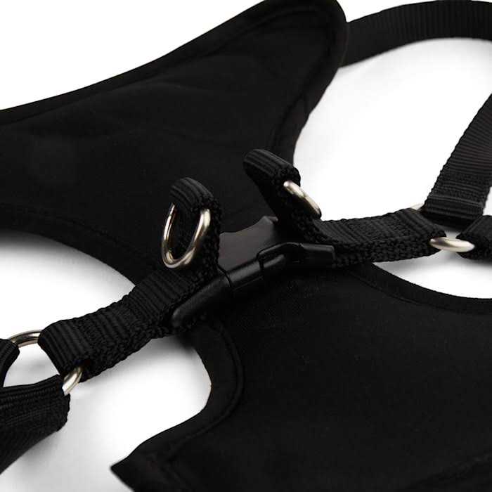 Black Step in Dog Harness L16894