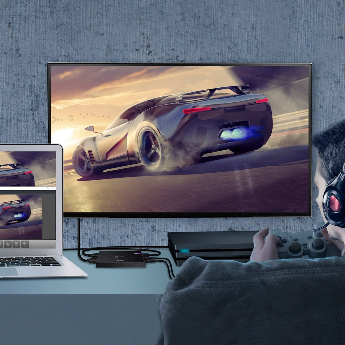 HDMI to USB Type-C Game Capture Station L651
