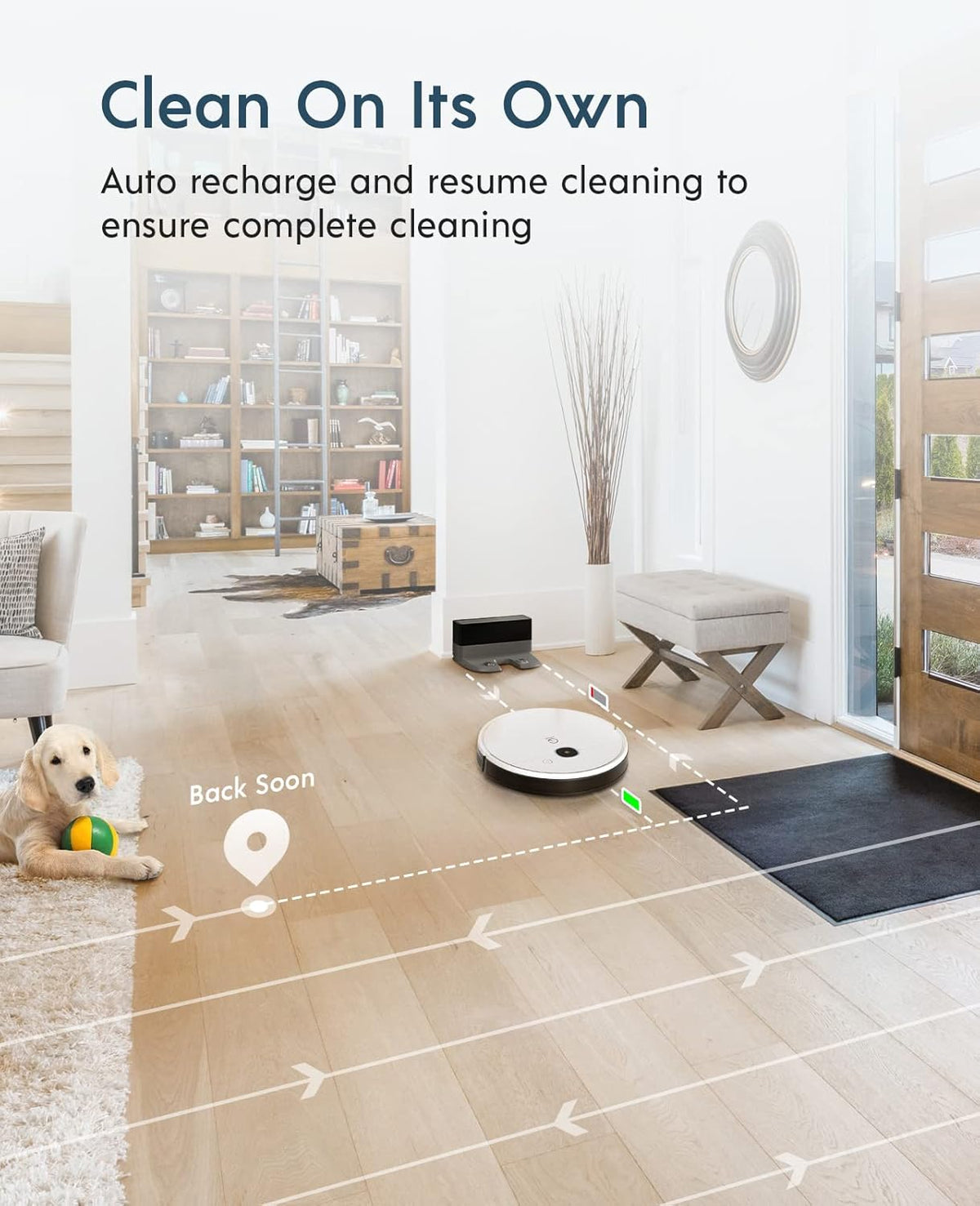 Robot Vacuum with 3000Pa Suction A7594