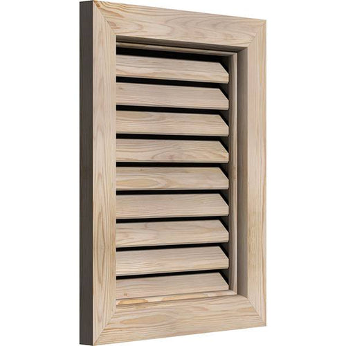 18-in x 18-in Unfinished Smooth Pine Gable Vent O162