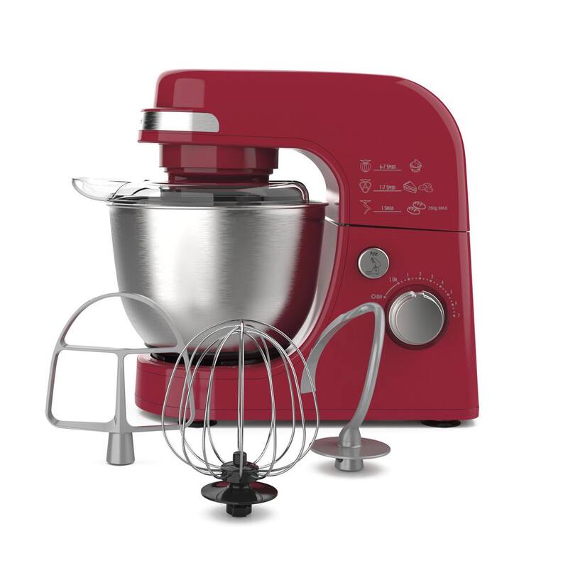 4 Quart 7-Speed Red Stand Mixer C246083