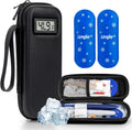 Black Insulin Cooler Travel Case with Temperature Display T267