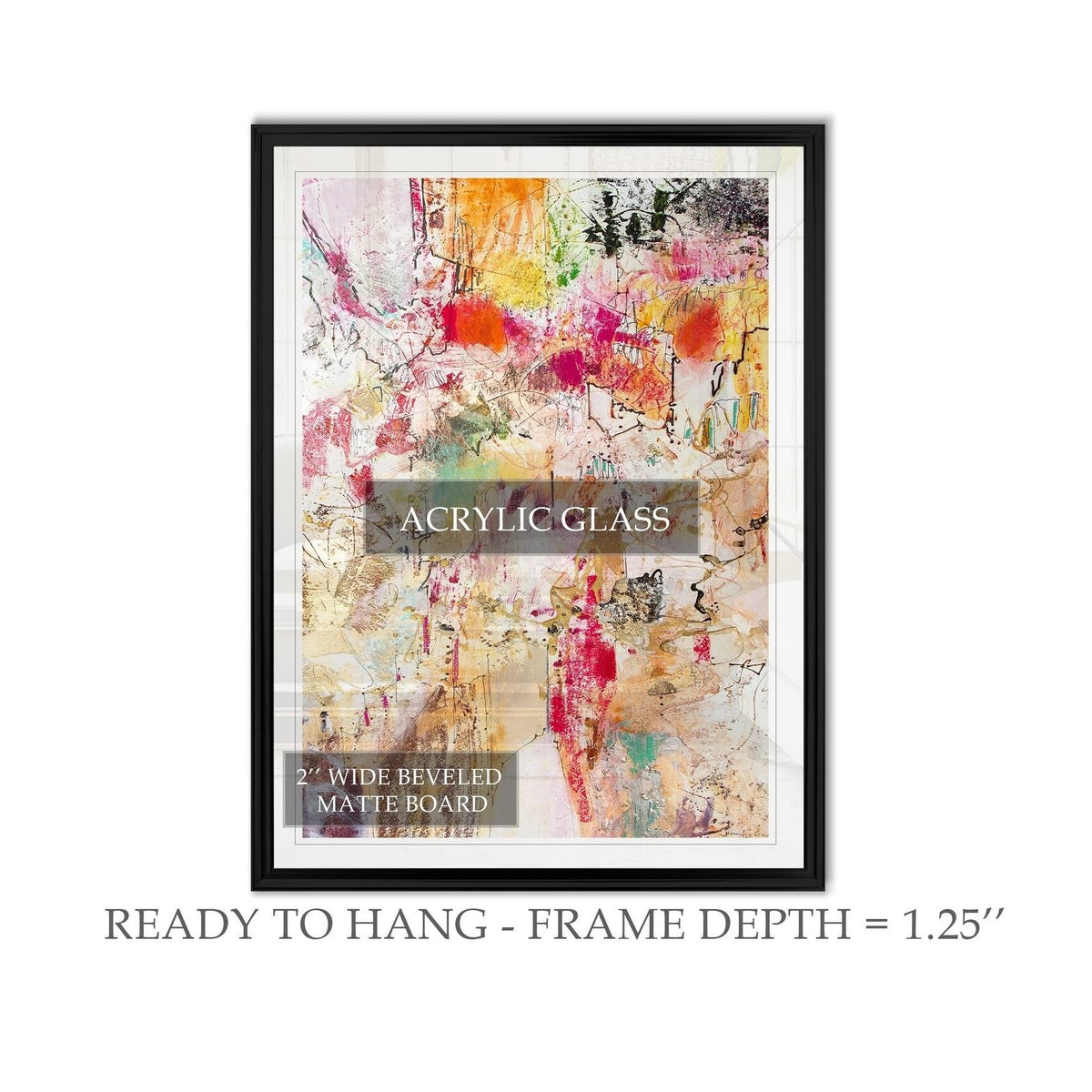 Custom Framed Print 30x40 W7191