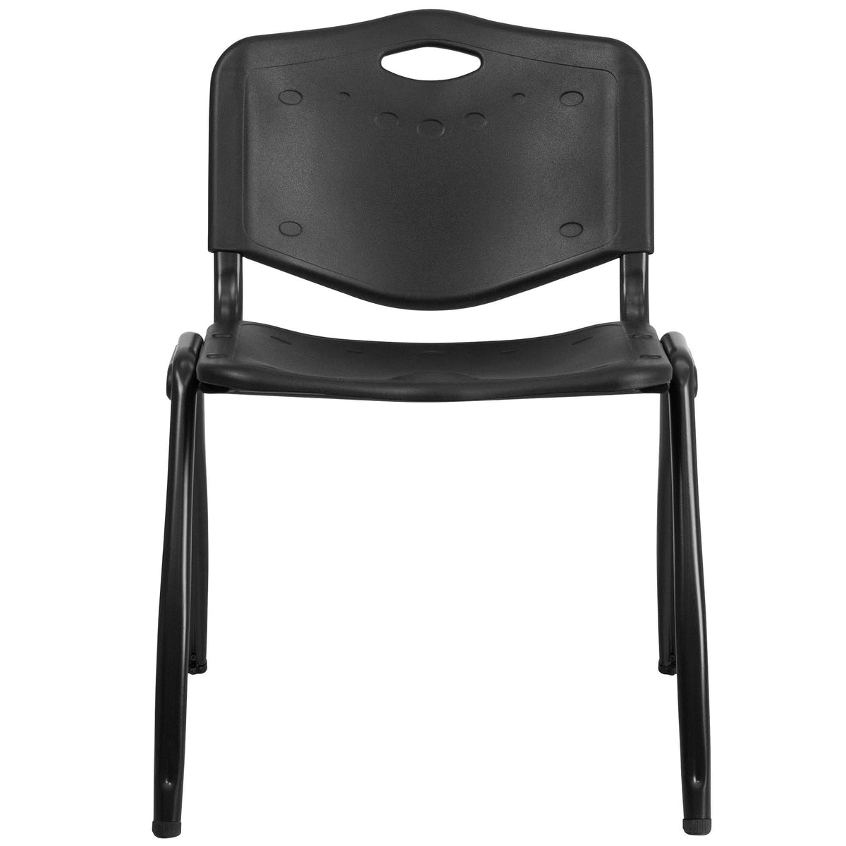 Black Plastic Stack Chair B86032