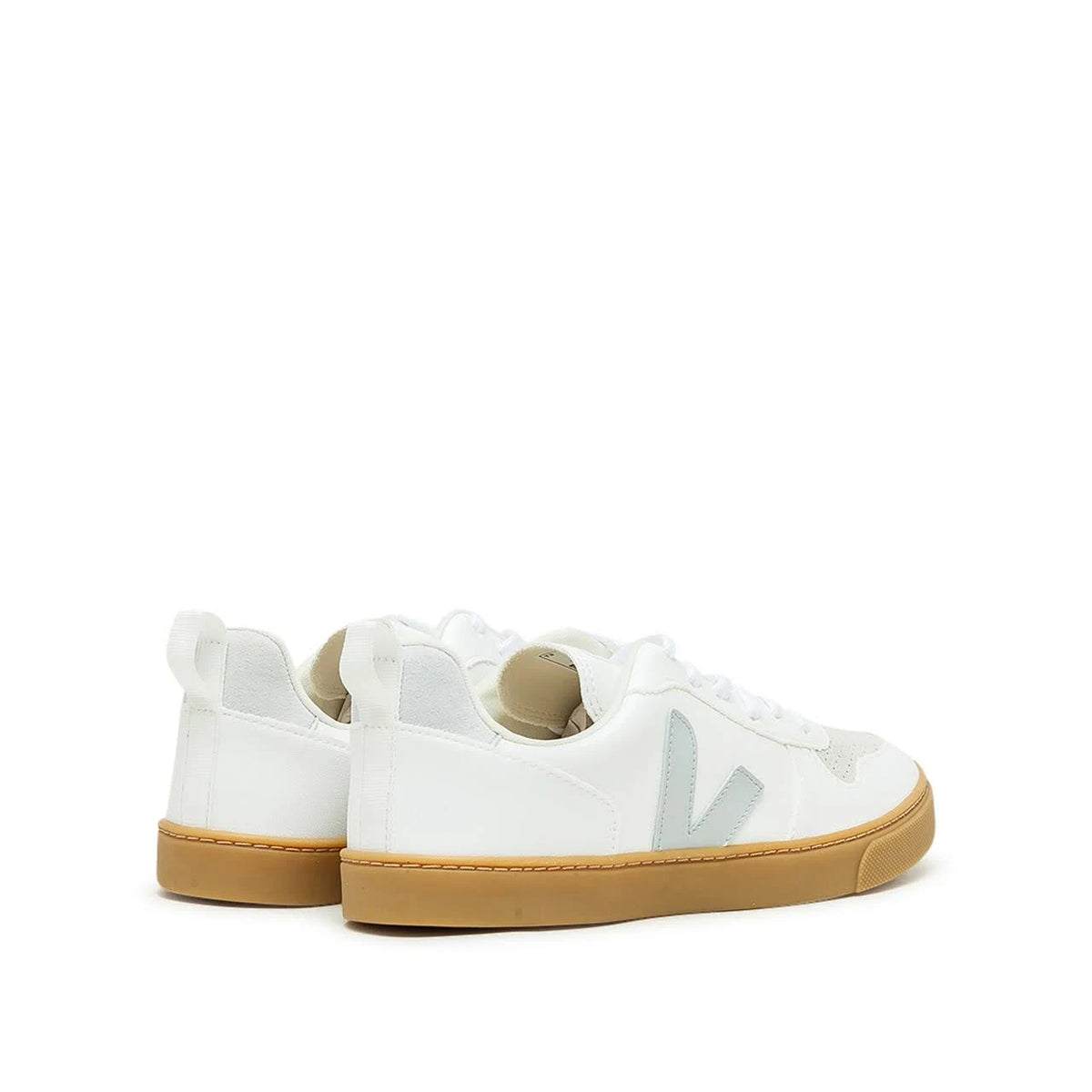 White / Gum Kids Lace Sneakers K1846