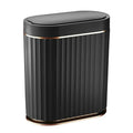 Automatic Motion Sensor Trash Can 2 Gallon White H9688
