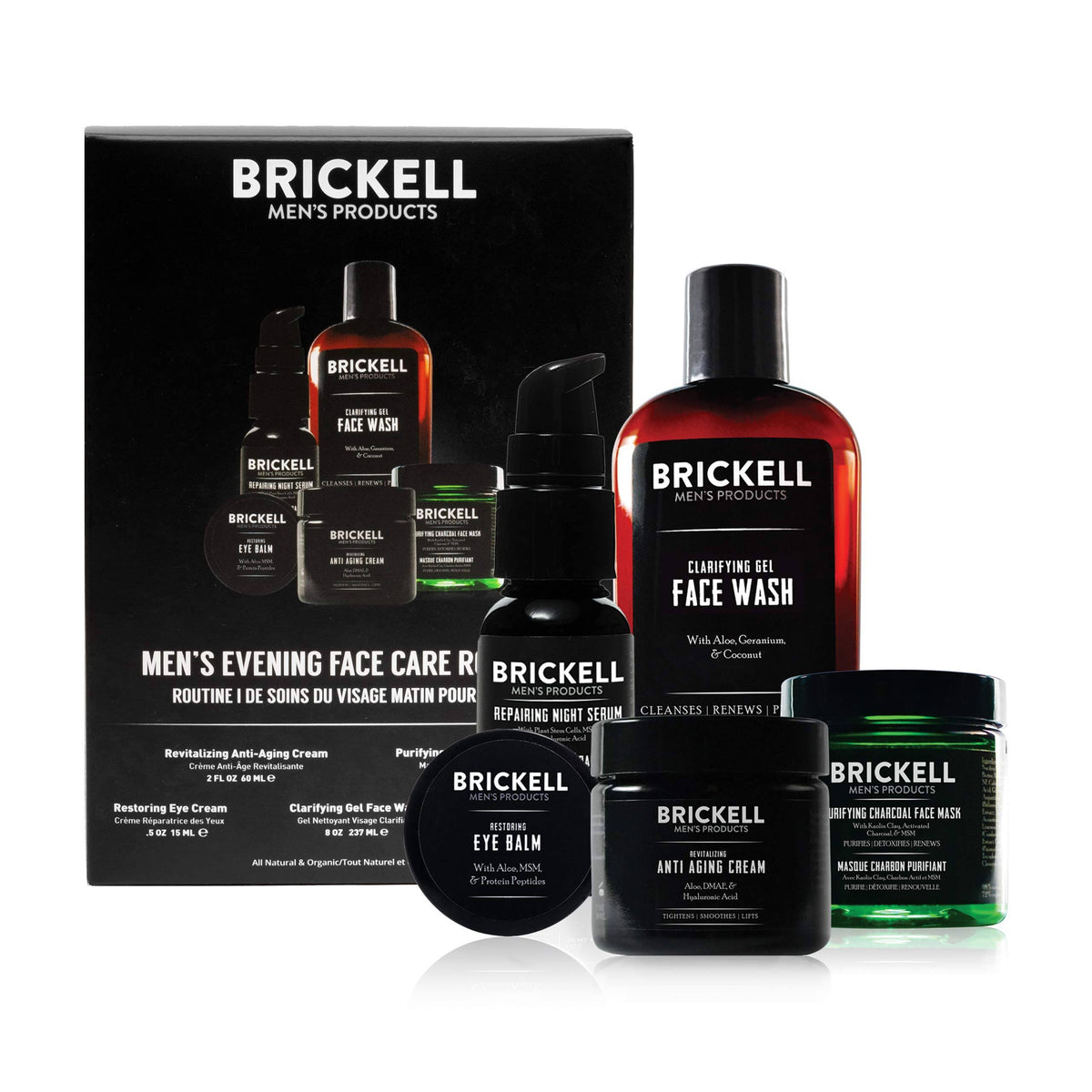 Men's Evening Face Care Routine X299755