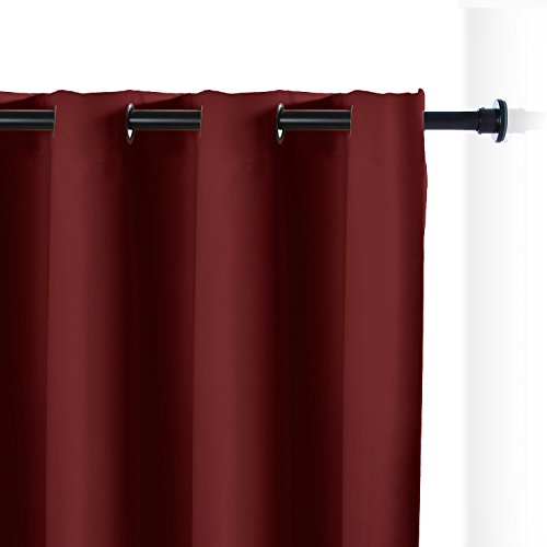 Tension Rod Room Divider Curtain Kit, 8ft Tall x 10ft - 12ft 6in Wide (Stone White) A299661