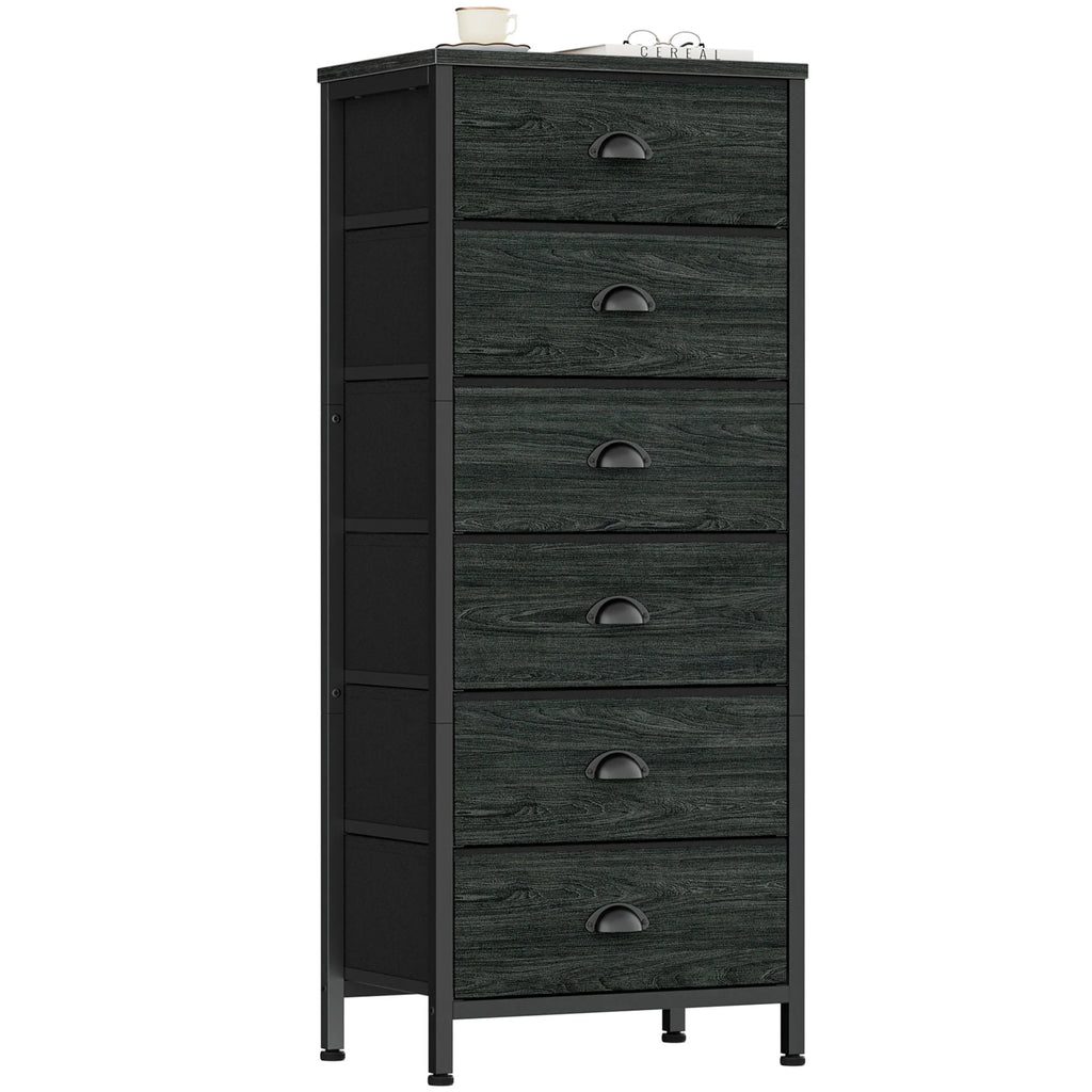 5 Drawer Dresser with Fabric Bins Z246