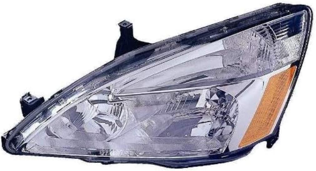Passenger Side Hybrid Combination Headlight for Honda Accord 2003-2007 W403