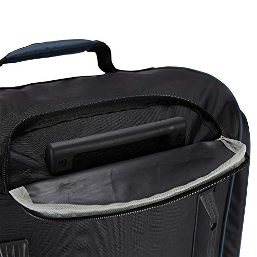 30 Inch Multi-pocket Rolling Duffel Bag R589