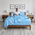 Light Blue Eucalyptus Lyocell Sheet Set O809960