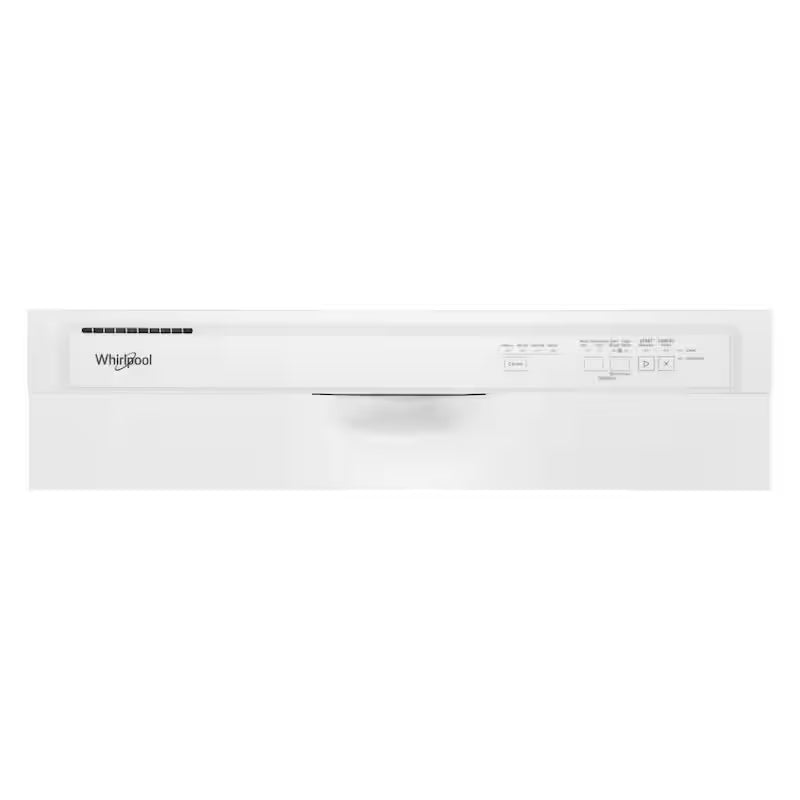 White Front Control Built-In Tall Tub Dishwasher K445