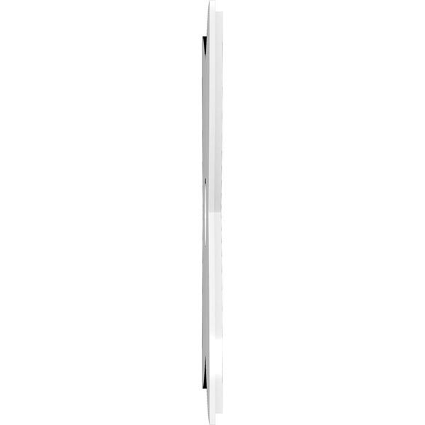 28 inchod x 5 inchid x 10 1/2 inchc x 1 inchp PVC Contemporary Ceiling Medallion, Two Piece J104247
