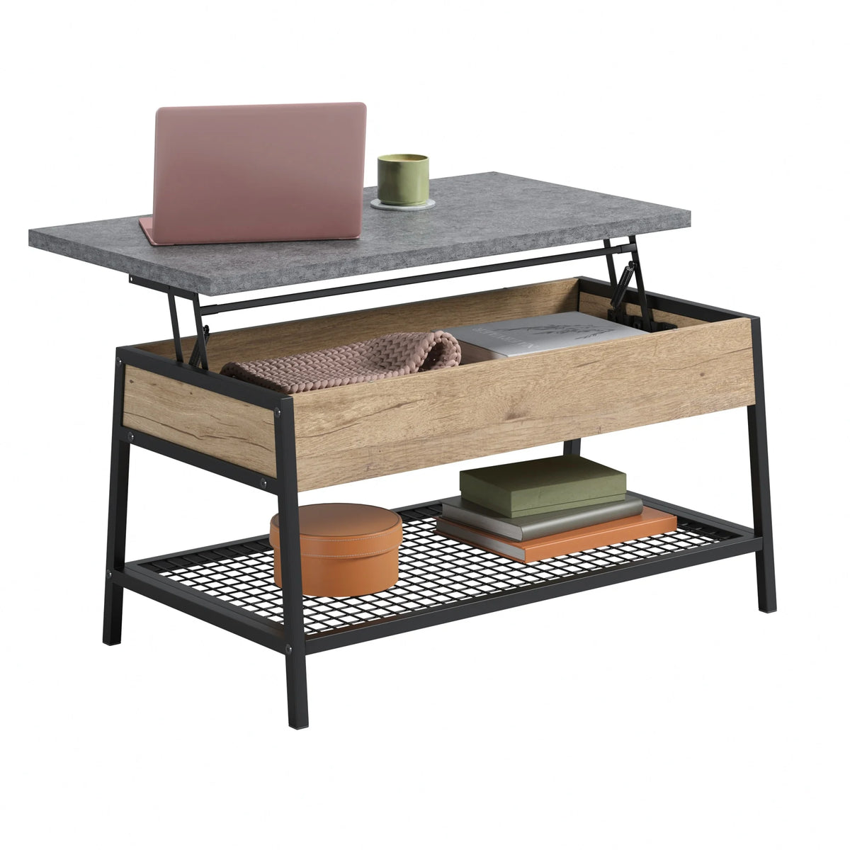Engineered Wood Lift-Top Coffee Table X72084