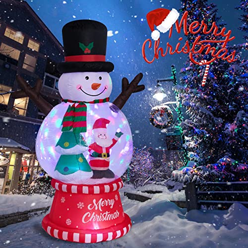 Inflatable Nutcracker Outdoor Decoration with Built-in LED Lights U53599