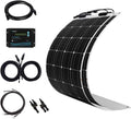 200 Watt 12 Volt Flexible Monocrystalline Solar Panel Kit with 20A PWM Controller I906327