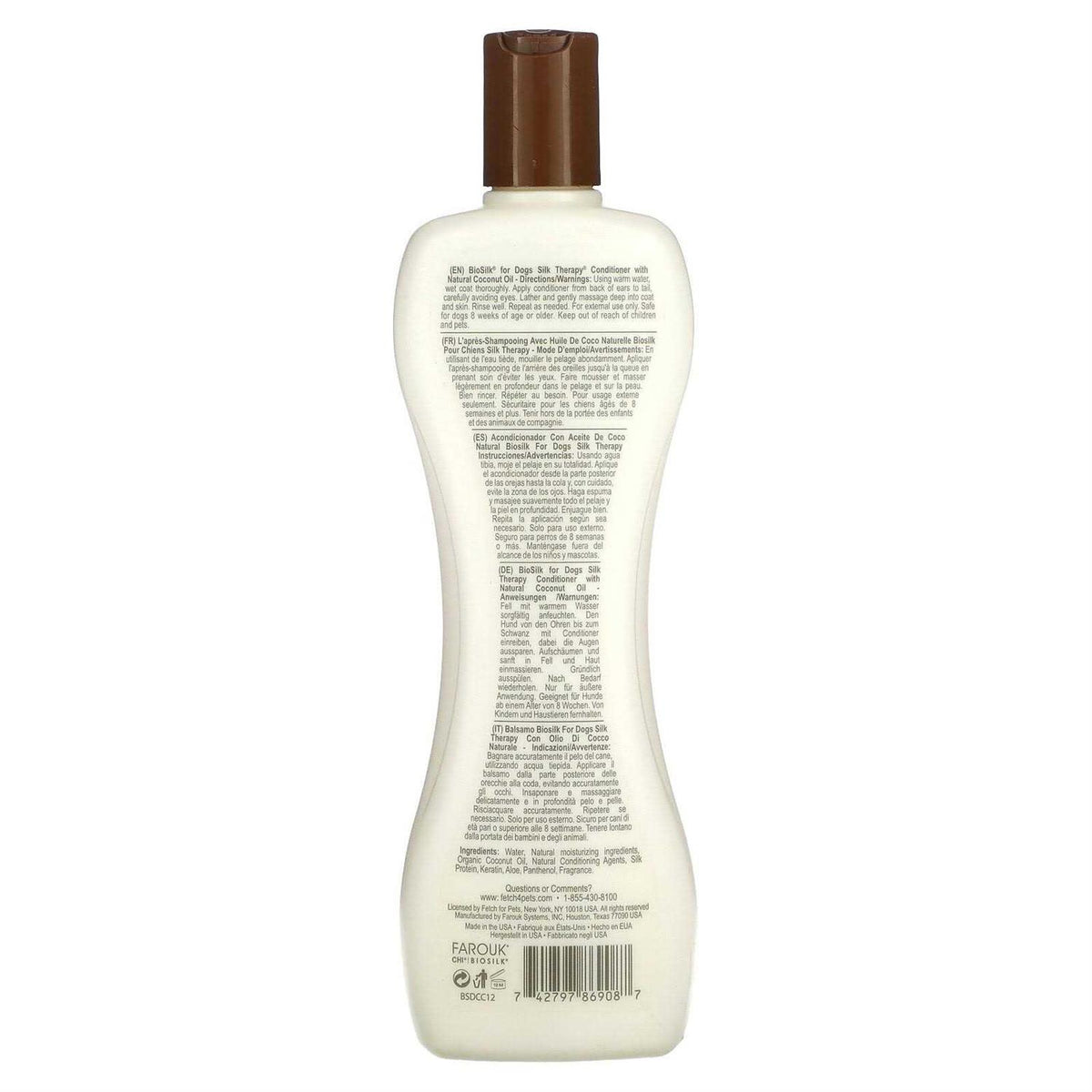 Silk Therapy Conditioner with Coconut Oil V5947