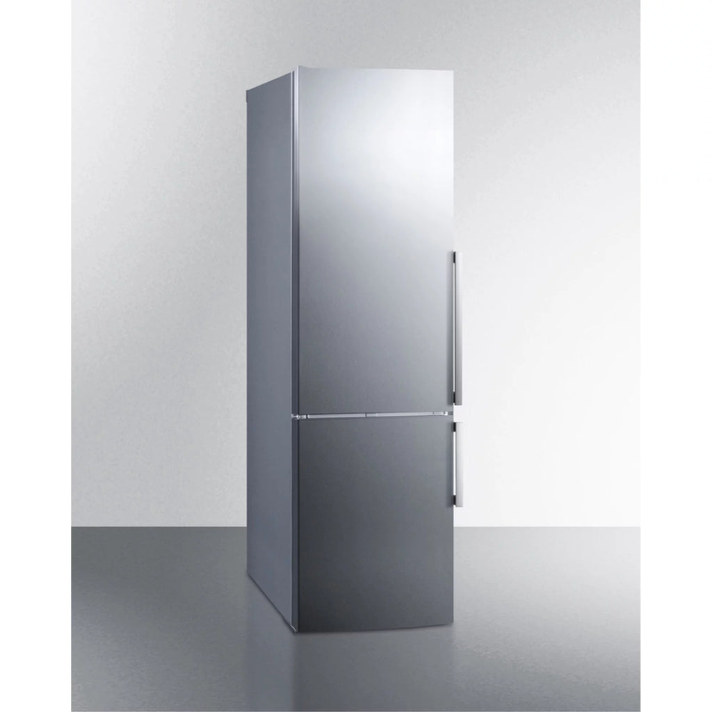 Stainless Steel Bottom Freezer Refrigerator with Icemaker V23753