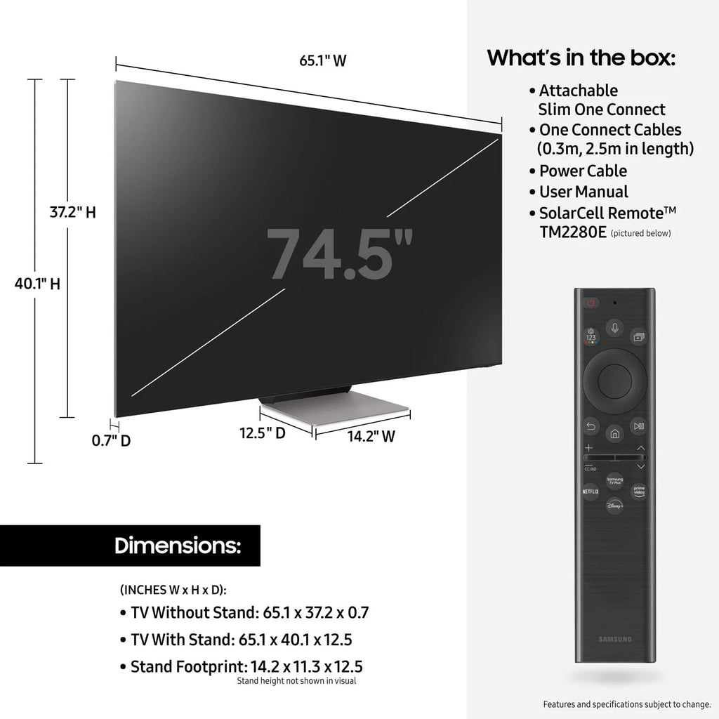 75" Neo QLED 8K Smart TV P647
