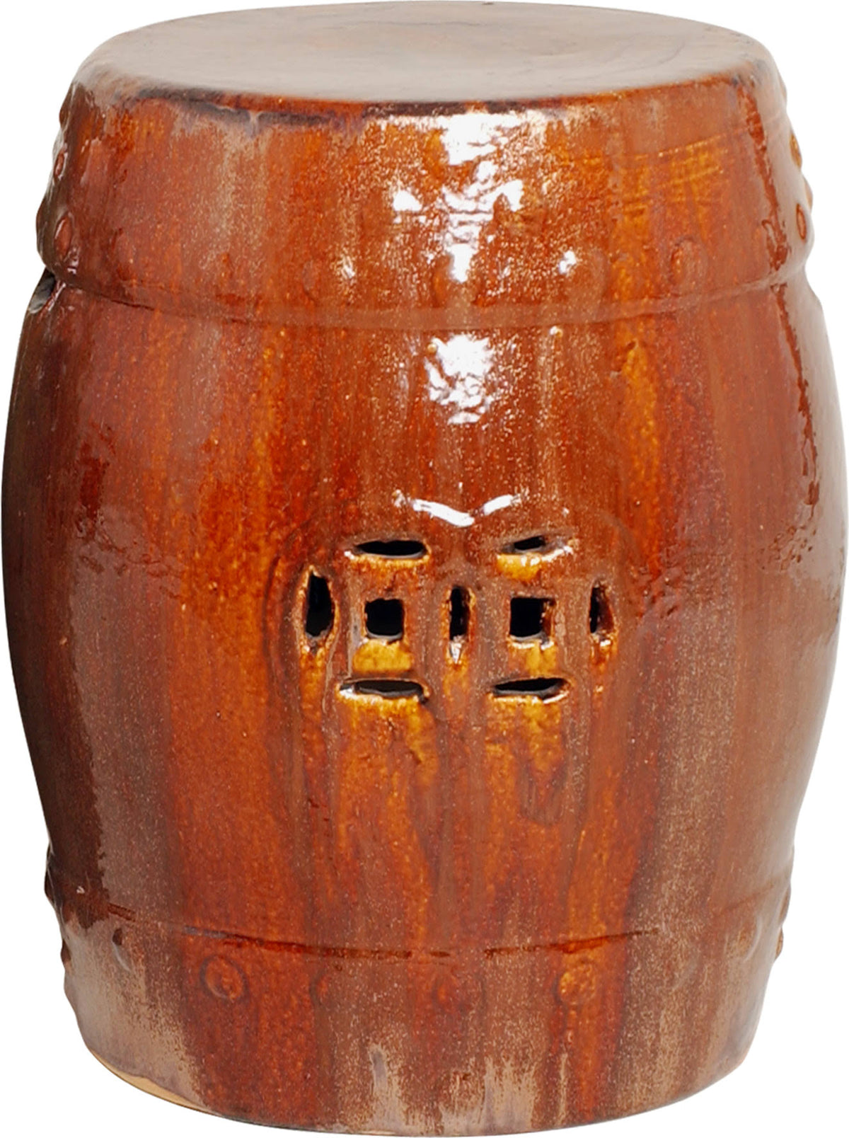 Cinnabar Round Garden Stool K6475