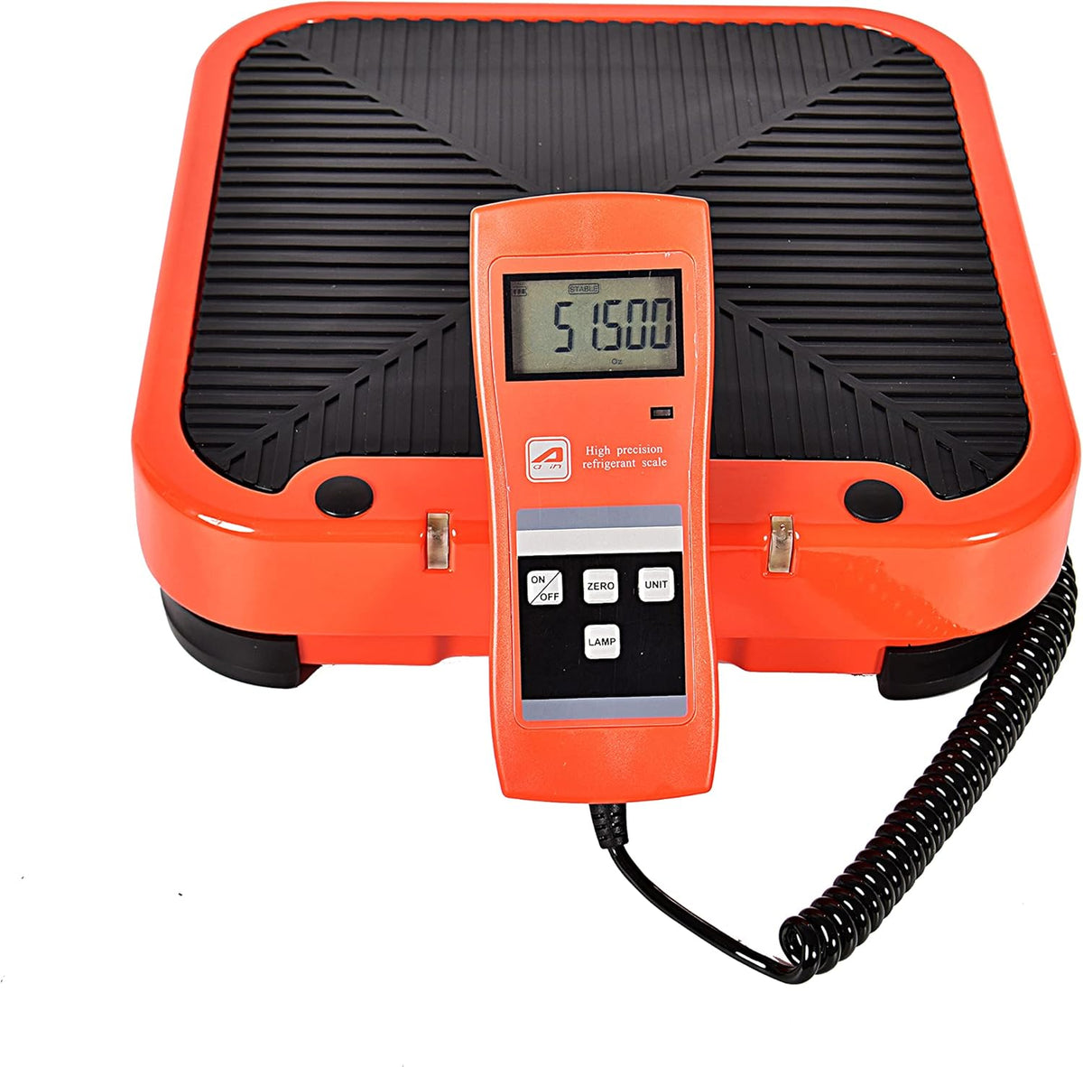 Digital Refrigerant Charging Weight Scale 220Lbs with LCD Display X813