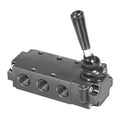 Manual Valve, Lever, 1/4 NPT, 4 Way A308827