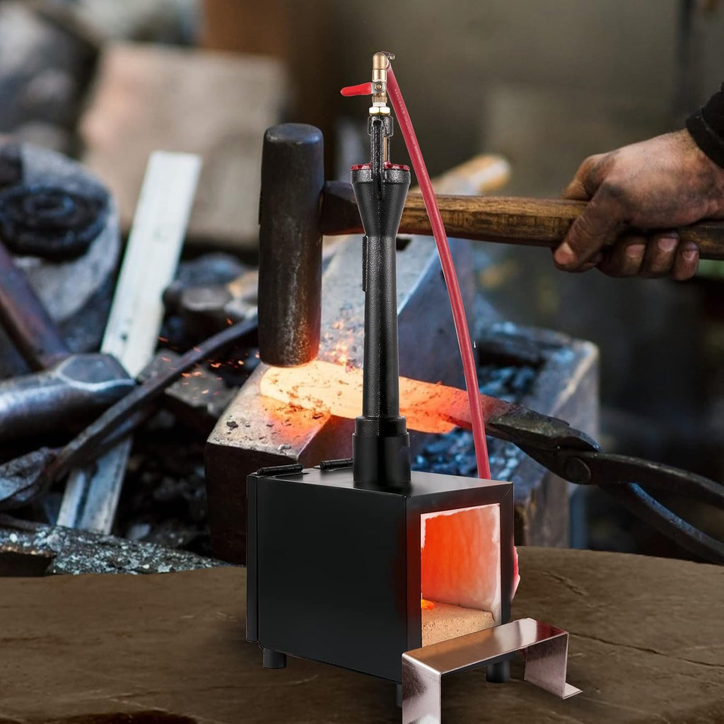 Square Propane Gas Forge with Single Durable Door W321