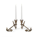 Pair of Anchor Candlesticks V9127