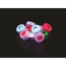11mm Yellow Snap Cap, PTFE/Silicone/PTFE, Case of 1000 X528171