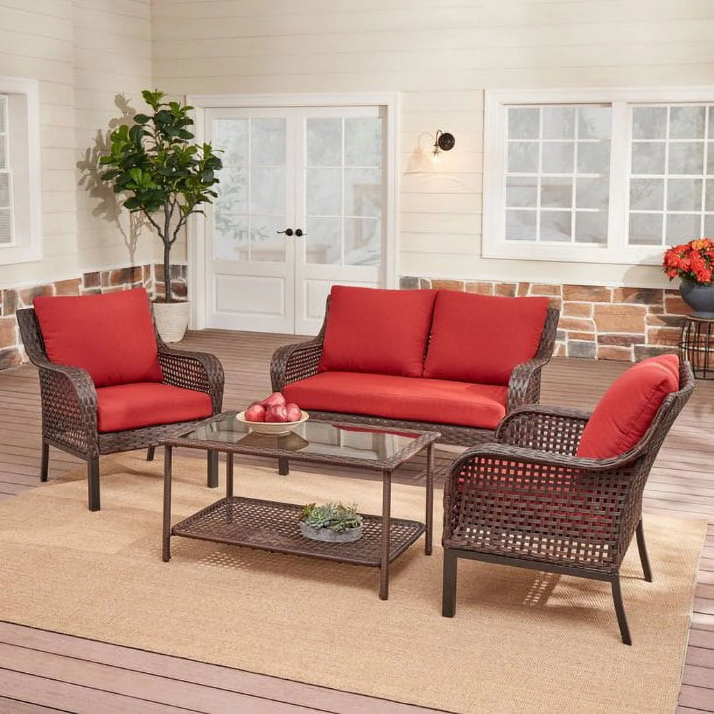 Blue 4 Piece Conversation Set Y999