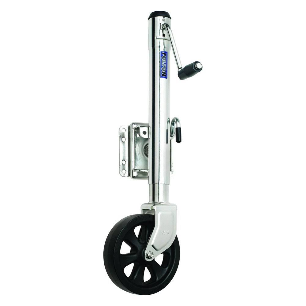 8-Inch Poly Wheel 1500-Pound Swing-Away Bolt-On Steel Construction S596