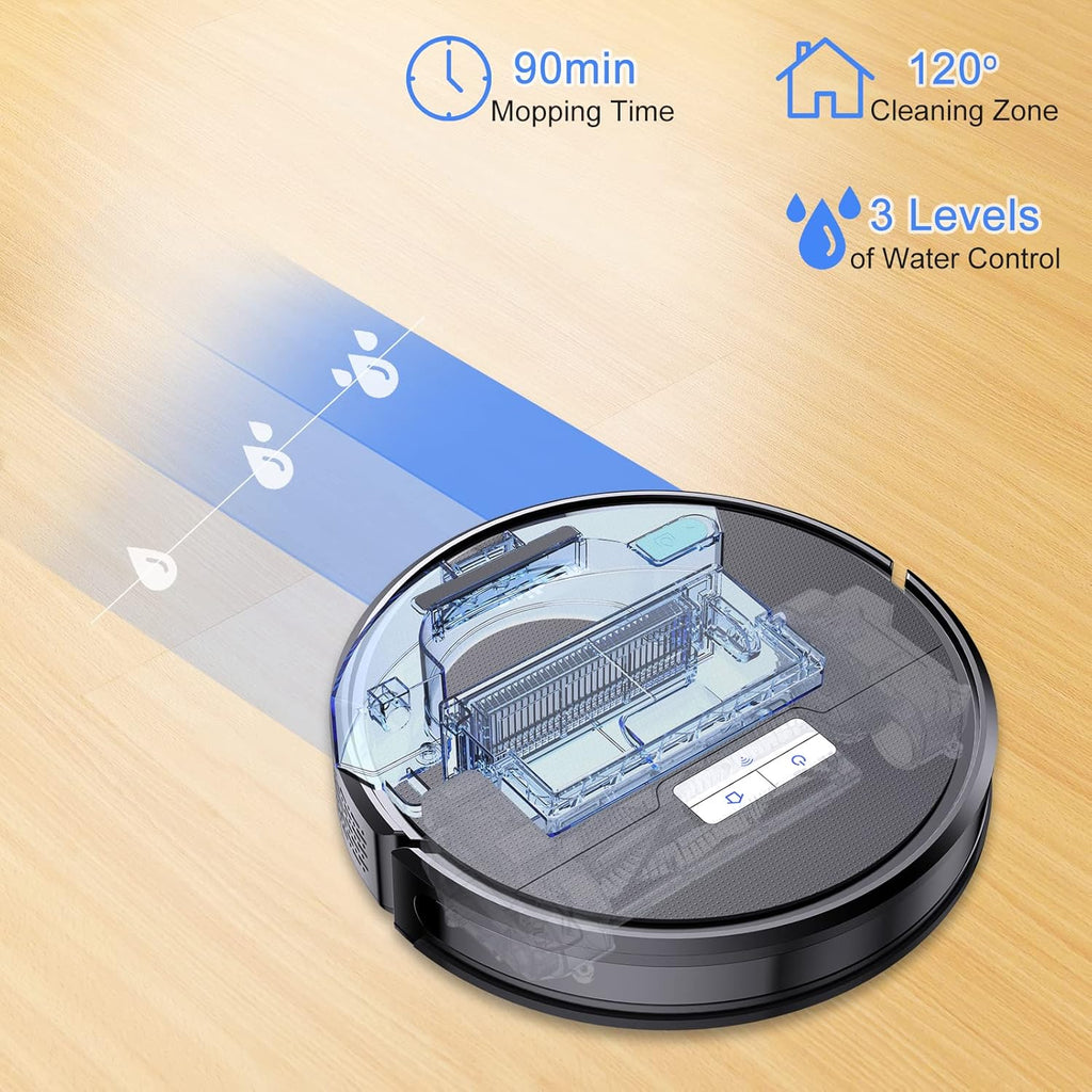 Robot Vacuum and Mop Cleaner with Remote Control B692