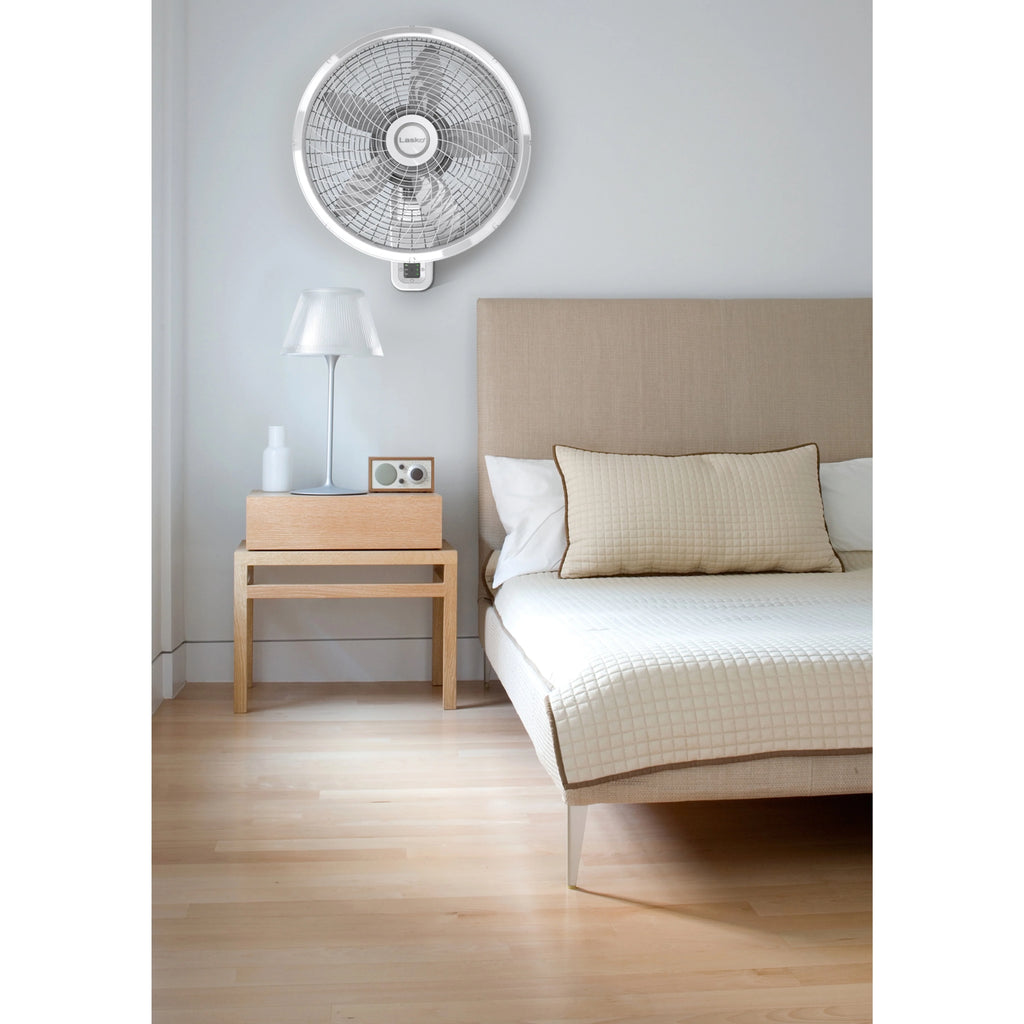 18 Oscillating Wall-Mount Fan with Remote Control X663335