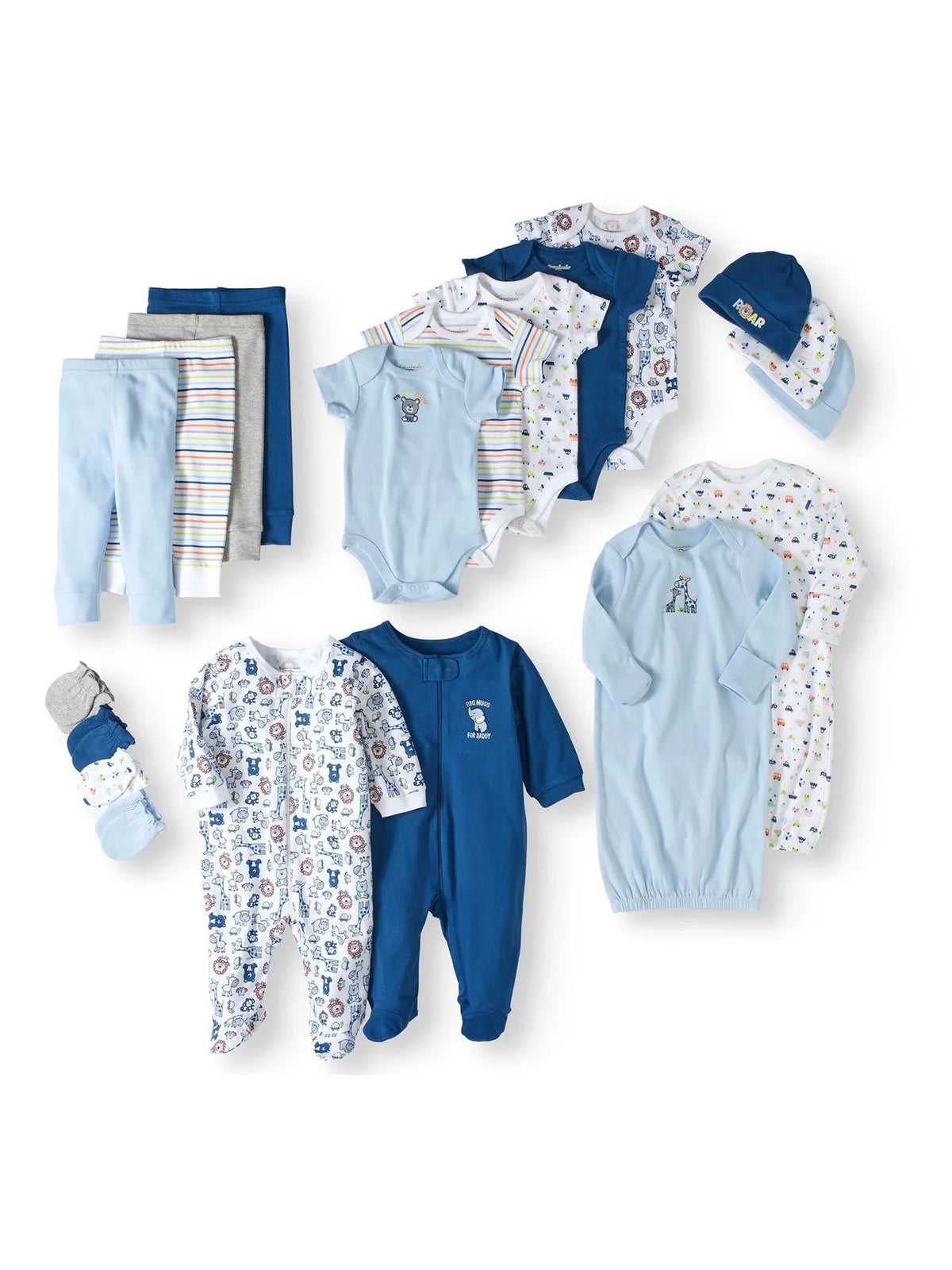 20-Piece Newborn Baby Boy Gift Set N119