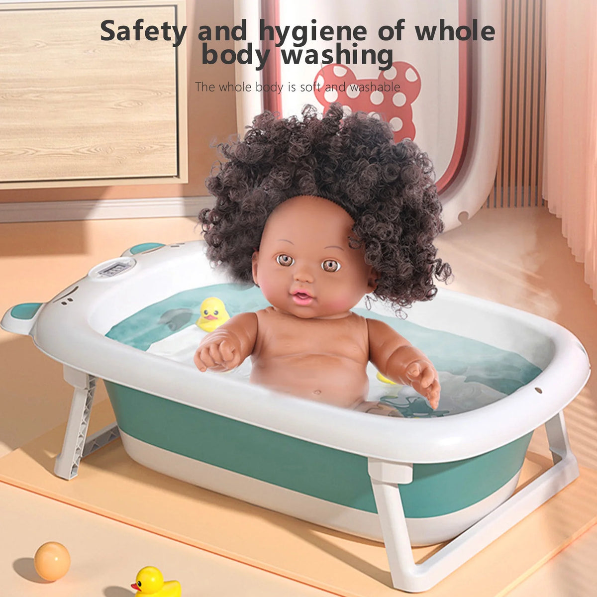 8 Inch Black Baby Dolls With Clothes X1354