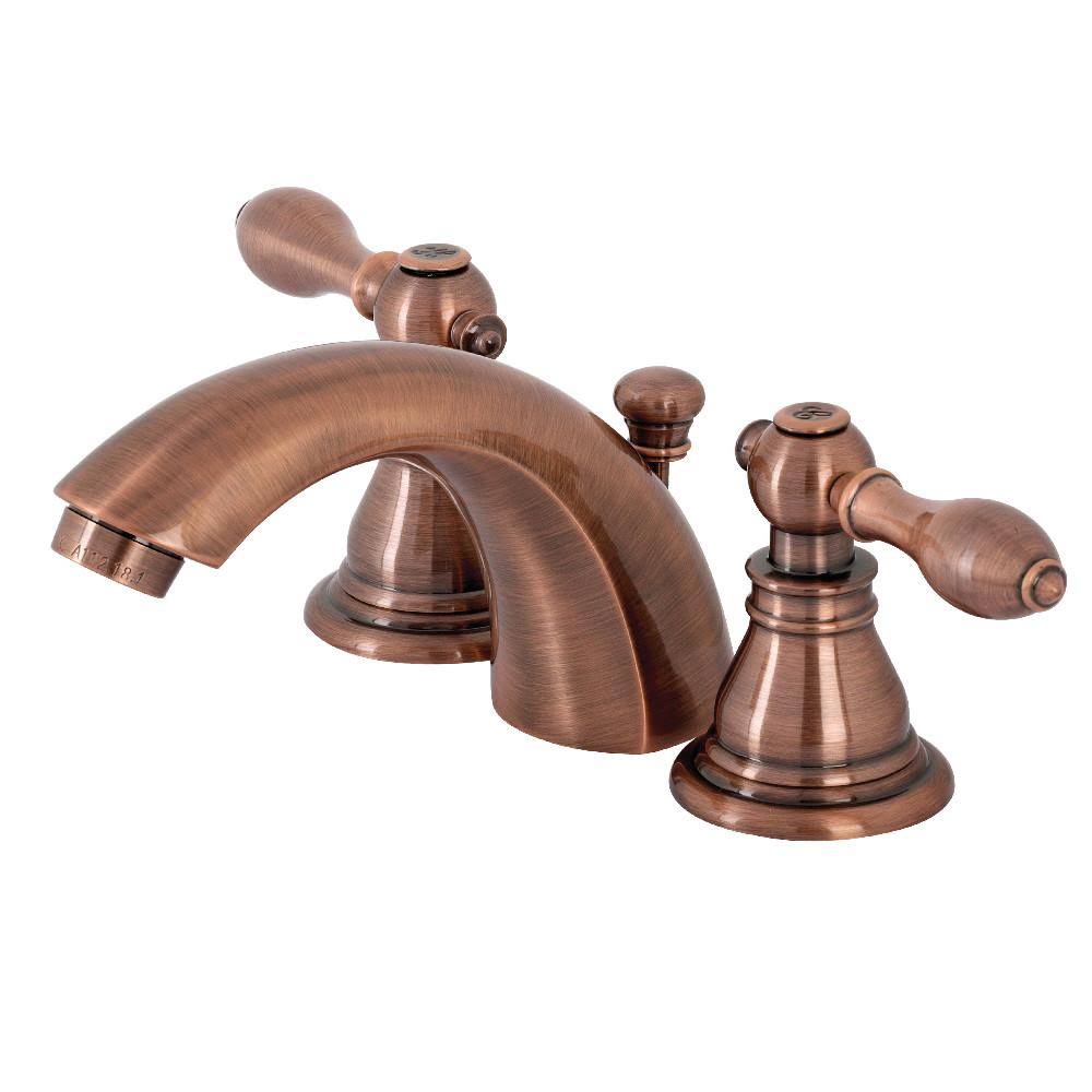 Black Stainless Mini-Widespread Bathroom Faucet Y8307