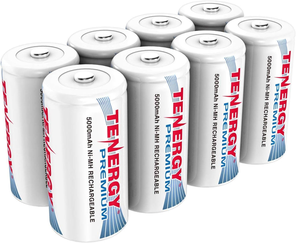 Rechargeable C Batteries 5000mAh NiMH 48-Pack P301