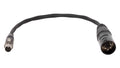 8x22 Mini 4-Pin XLR to Full 4-Pin XLR Cable N395