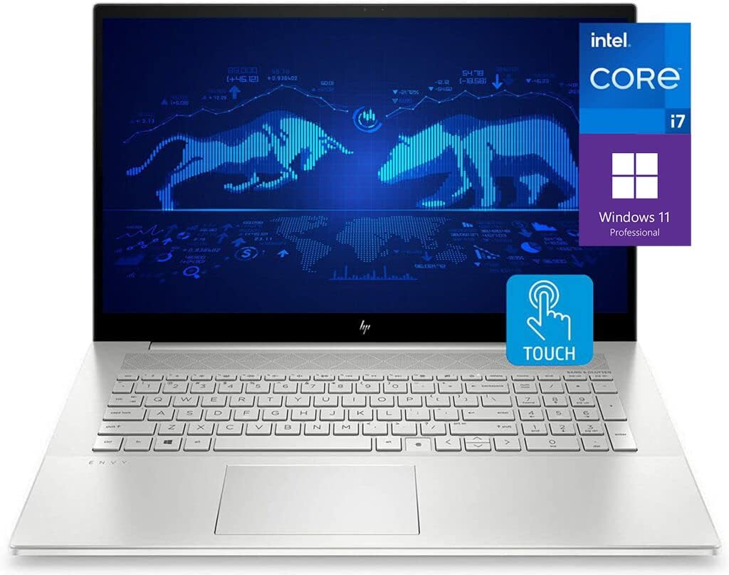 17.3" Full HD Touchscreen Laptop, 11th Gen Intel Core i7, 16GB RAM, 512GB SSD, Windows 11 Pro F837