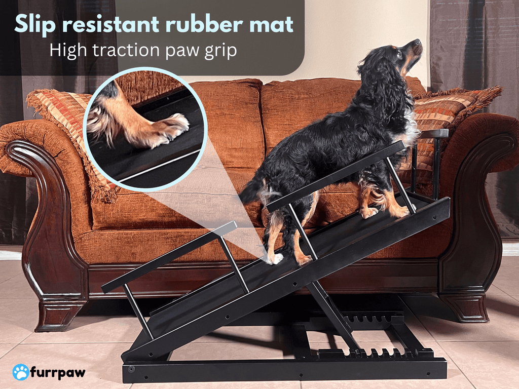 Adjustable 10" to 20" Anti Slip Pet Ramp for Couch S703
